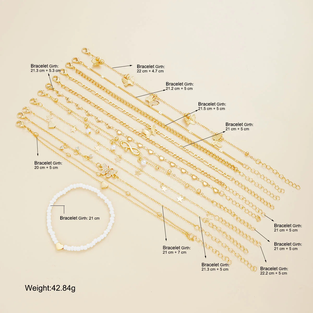 Elegant Beach Anklets š