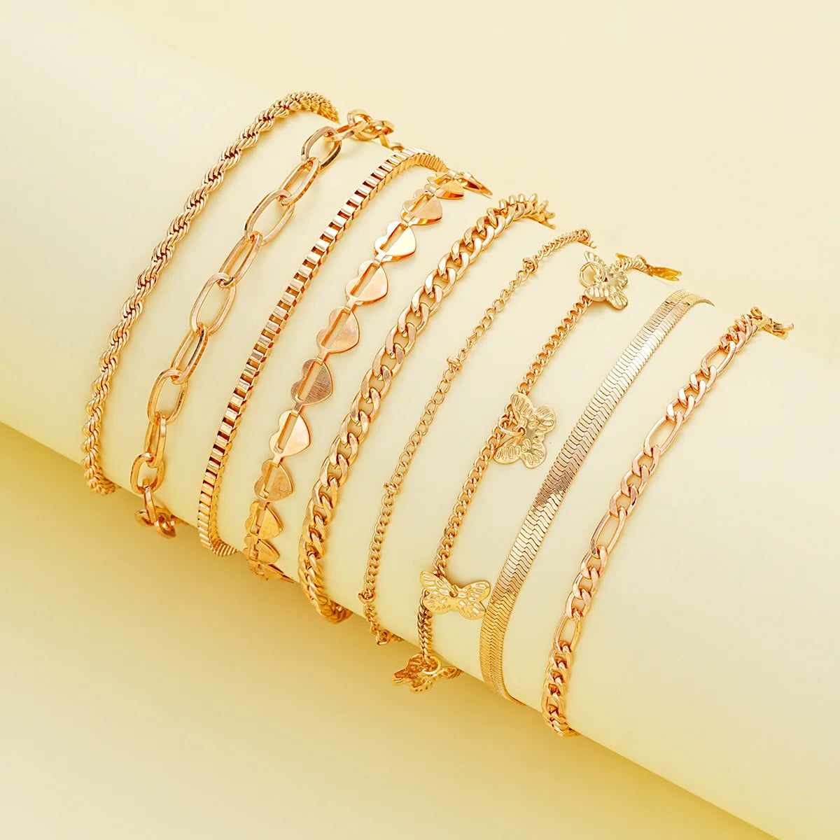 European Boho Anklet Set š“
