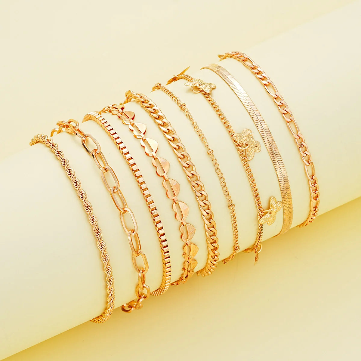 European Boho Anklet Set š“