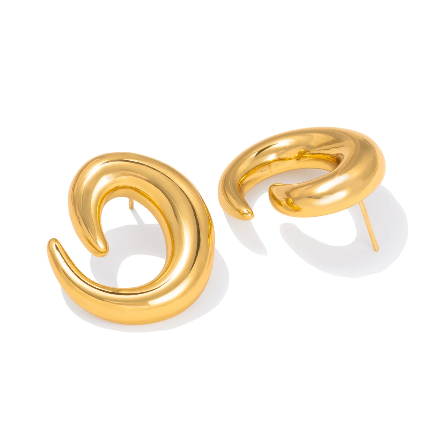 Irregular Hoop Earrings for Women