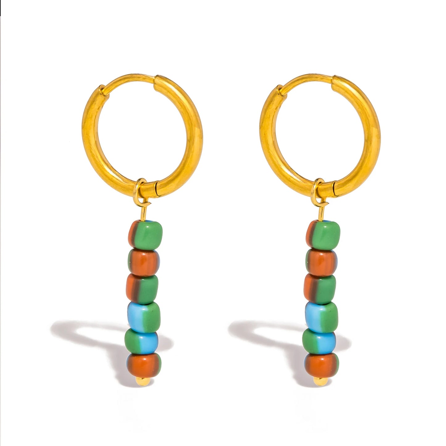 Retro Stainless Steel Earrings