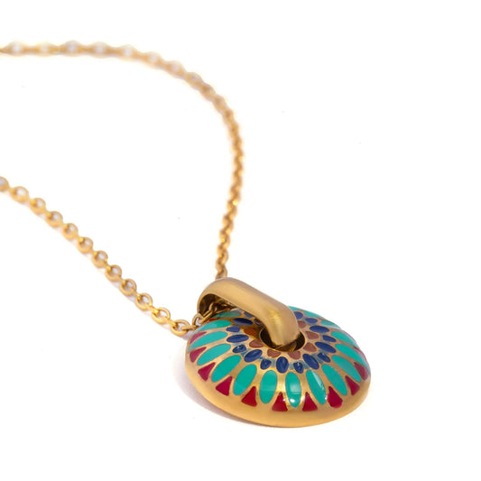 Gold Plated Earrings & Necklace