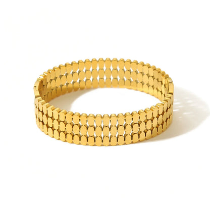 Luxury Mirror Cuff Bracelet