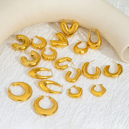 Hollow Geometric Earrings for Women
