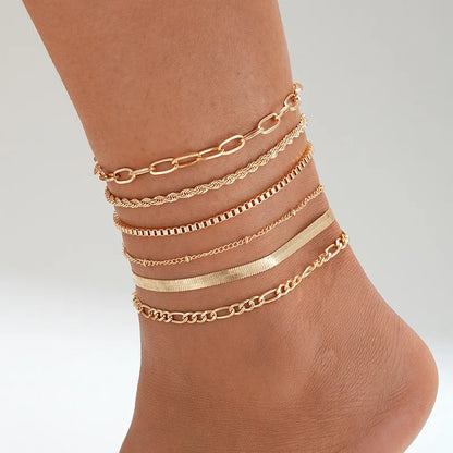 European Boho Anklet Set 🌴