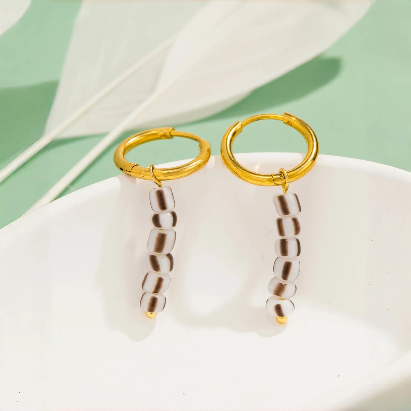 Retro Stainless Steel Earrings