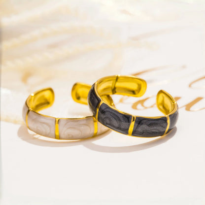 Minimal Bamboo Design Ring