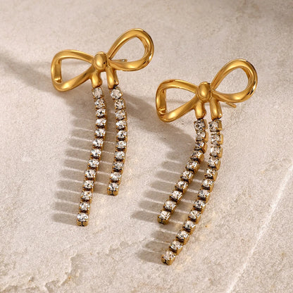 Butterfly Bow Earrings for Women
