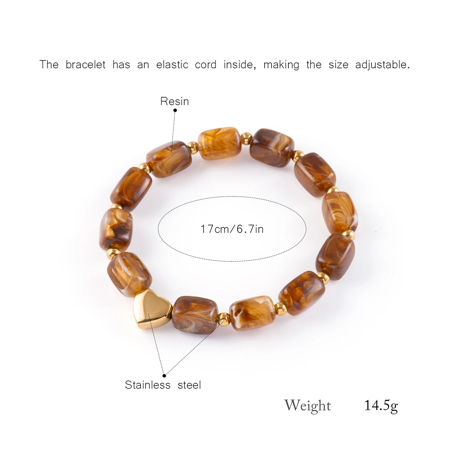 Handmade Resin Bracelet