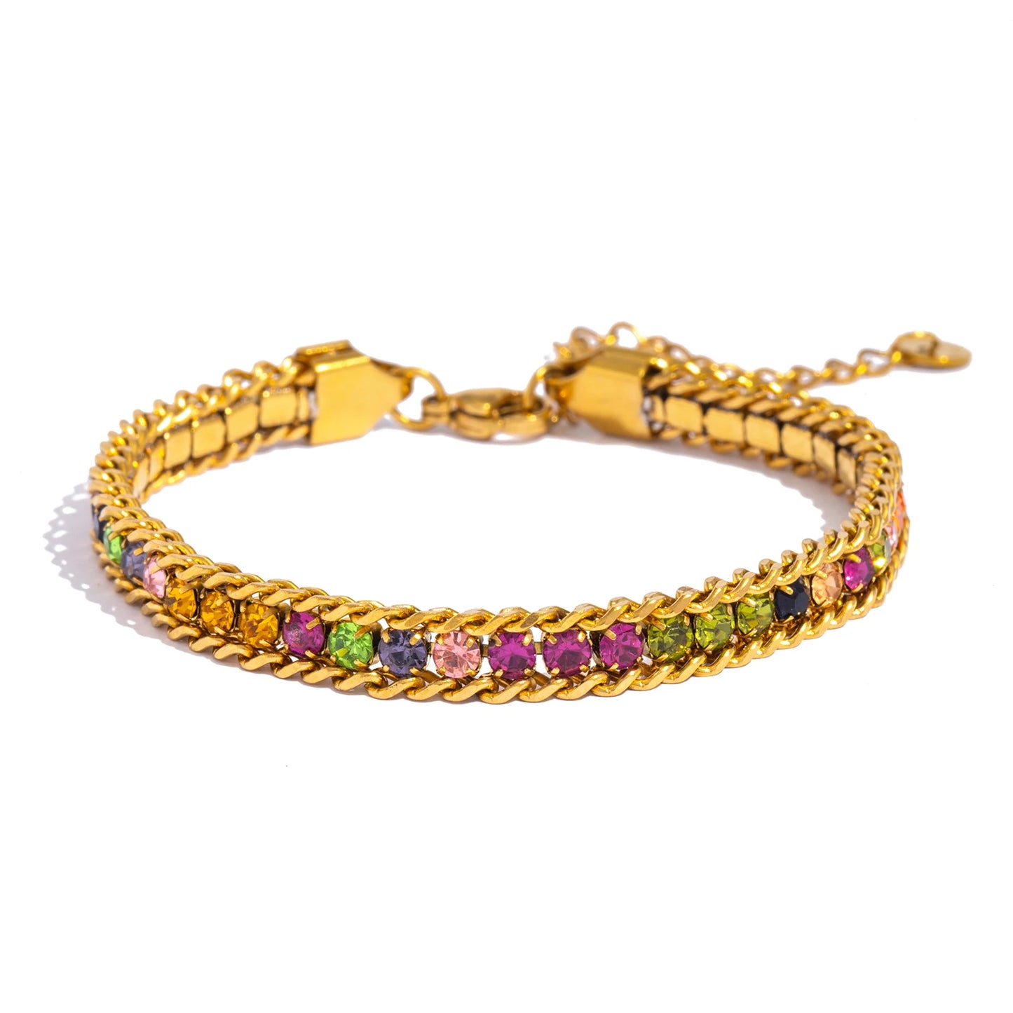 Triple Row Bracelet Elegant & Hypoallergenic