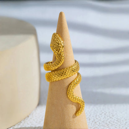 Exaggerated Snake Ring