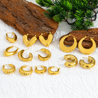 Hollow Geometric Earrings for Women