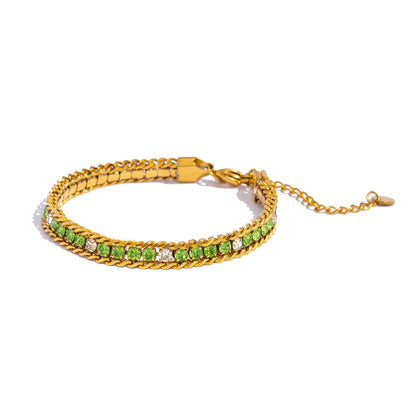 Triple Row Bracelet Elegant & Hypoallergenic