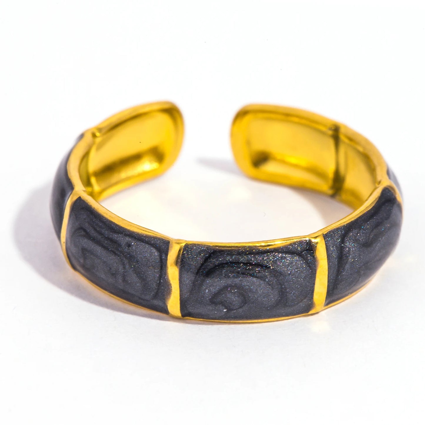 Minimal Bamboo Design Ring