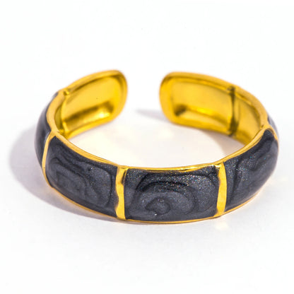 Minimal Bamboo Design Ring