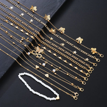 Elegant Beach Anklets 💛