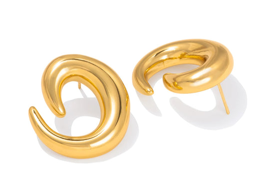 Irregular Hoop Earrings for Women