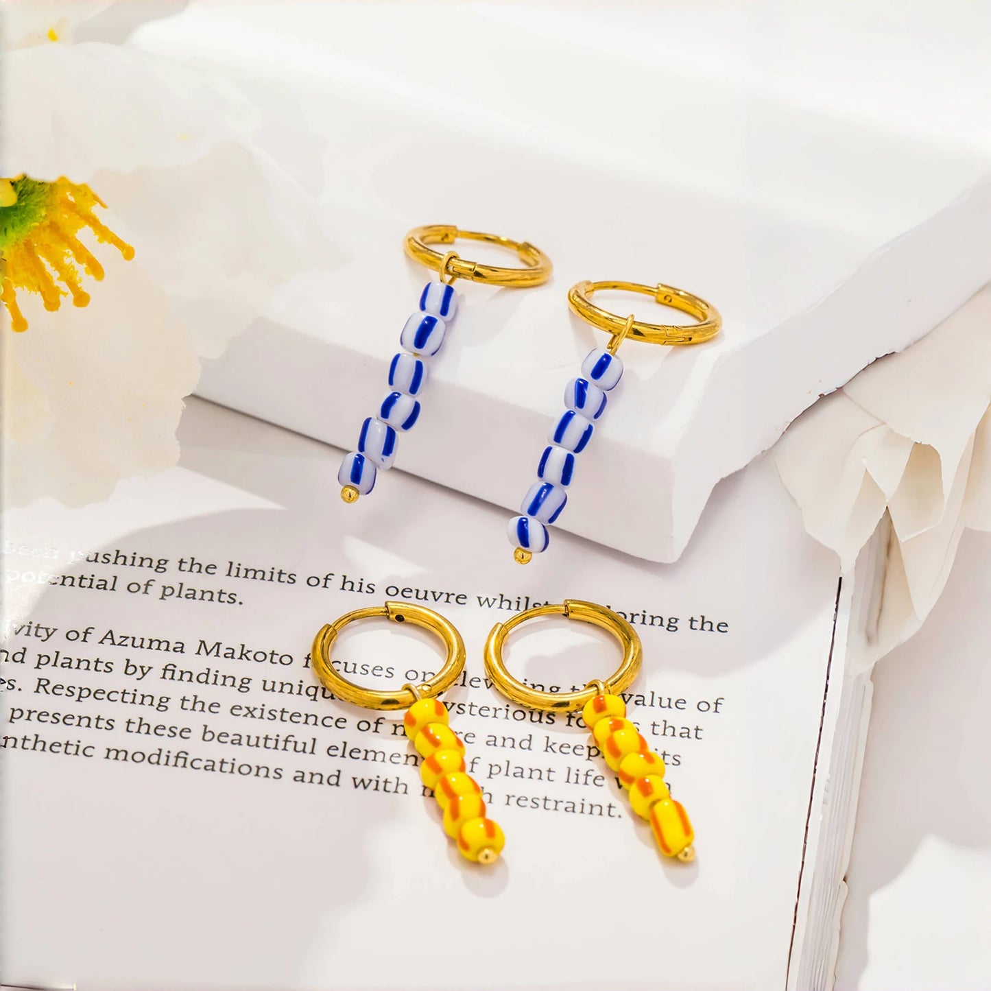 Retro Stainless Steel Earrings