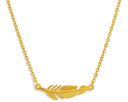 Long Leaf Necklace 🍃
