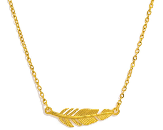 Long Leaf Necklace 🍃