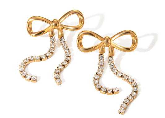 Butterfly Bow Earrings for Women