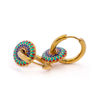 Gold Plated Earrings & Necklace