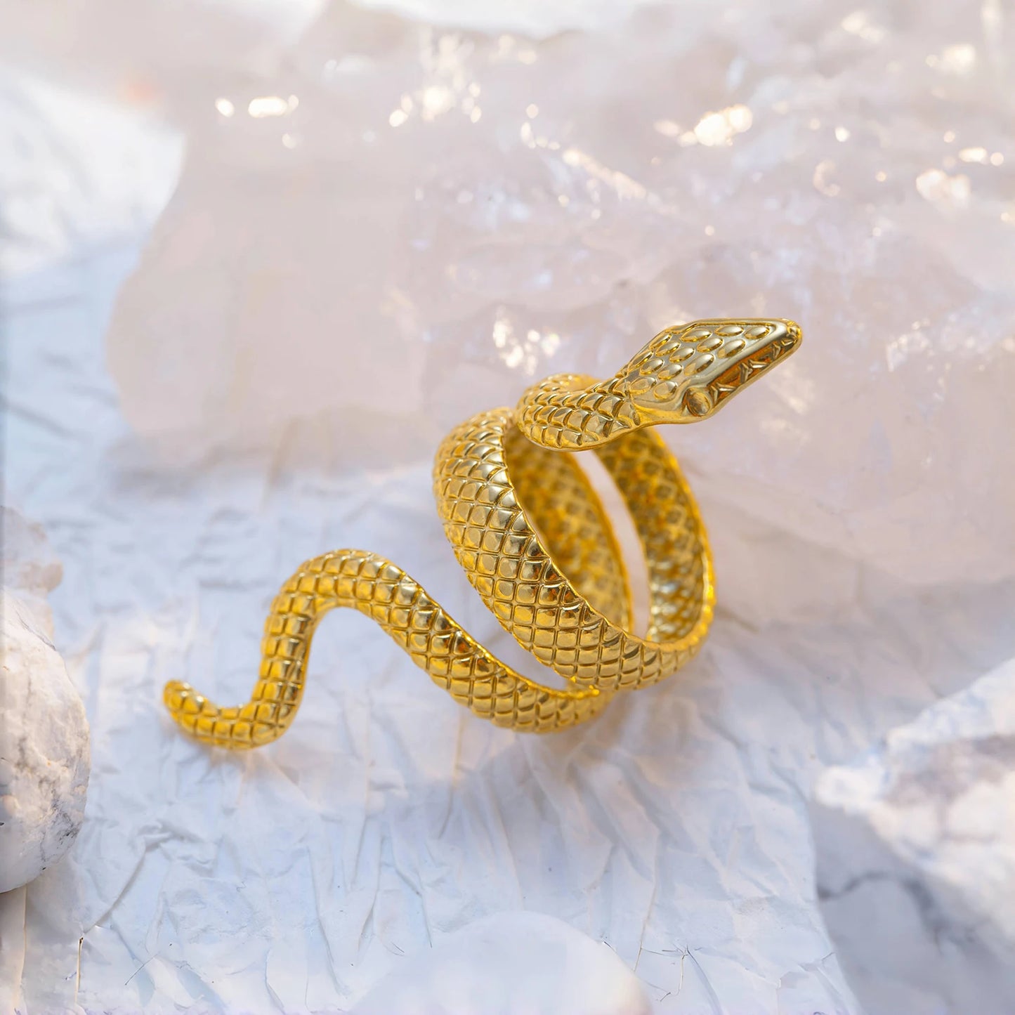 Exaggerated Snake Ring