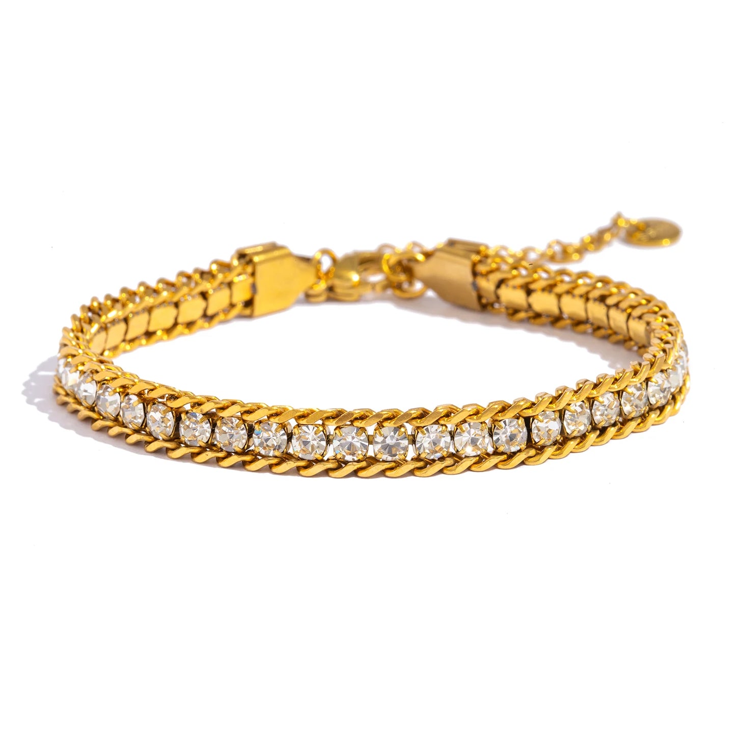 Triple Row Bracelet Elegant & Hypoallergenic