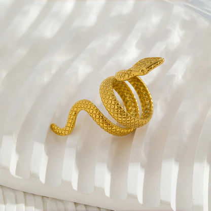 Exaggerated Snake Ring