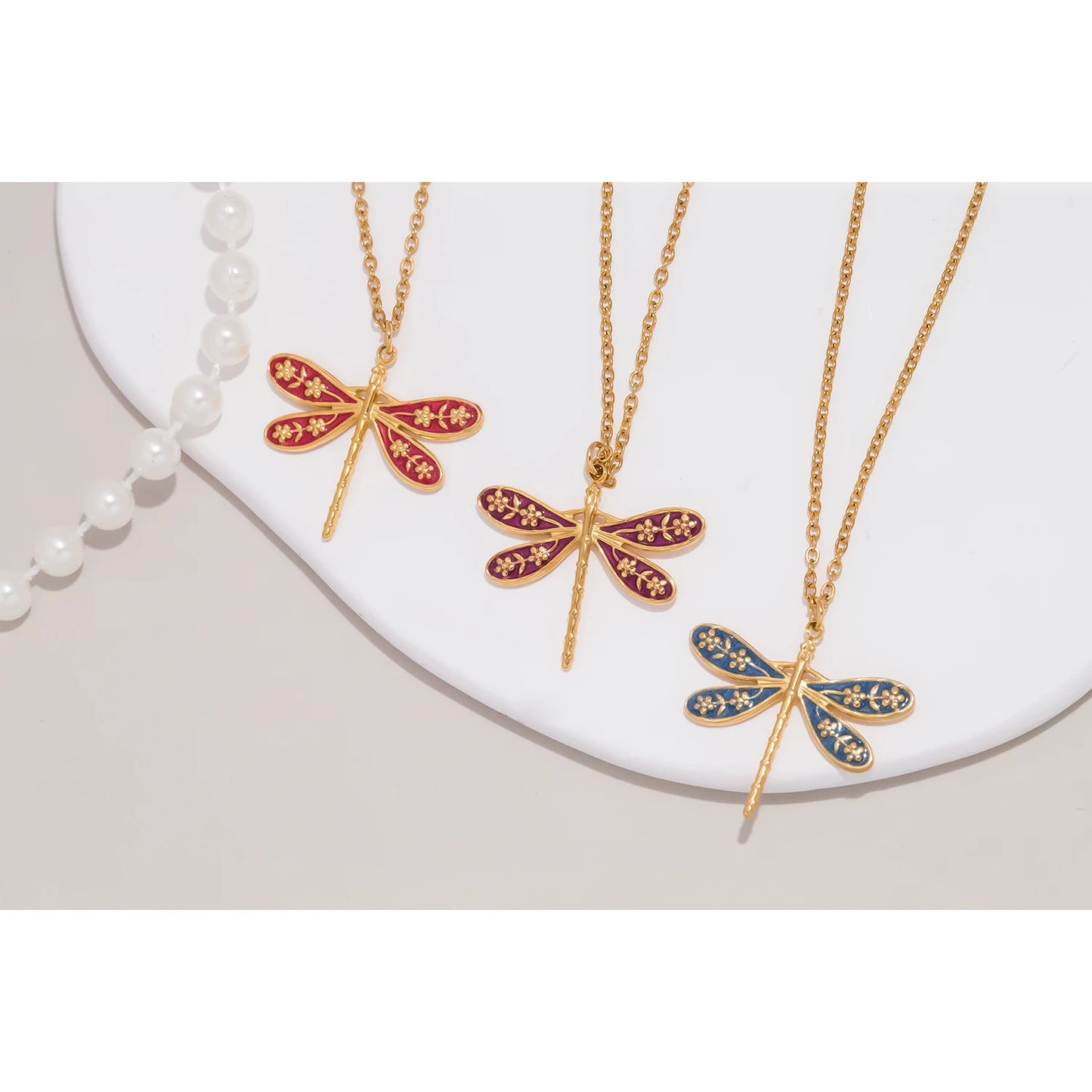 Colorful Butterfly Necklace 🦋