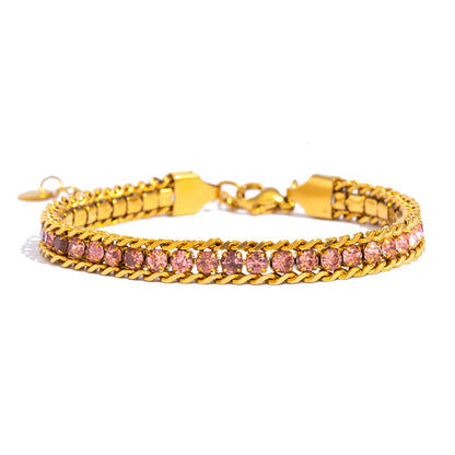 Triple Row Bracelet Elegant & Hypoallergenic