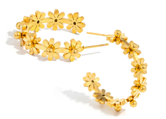 Daisy Flower Earrings for Women