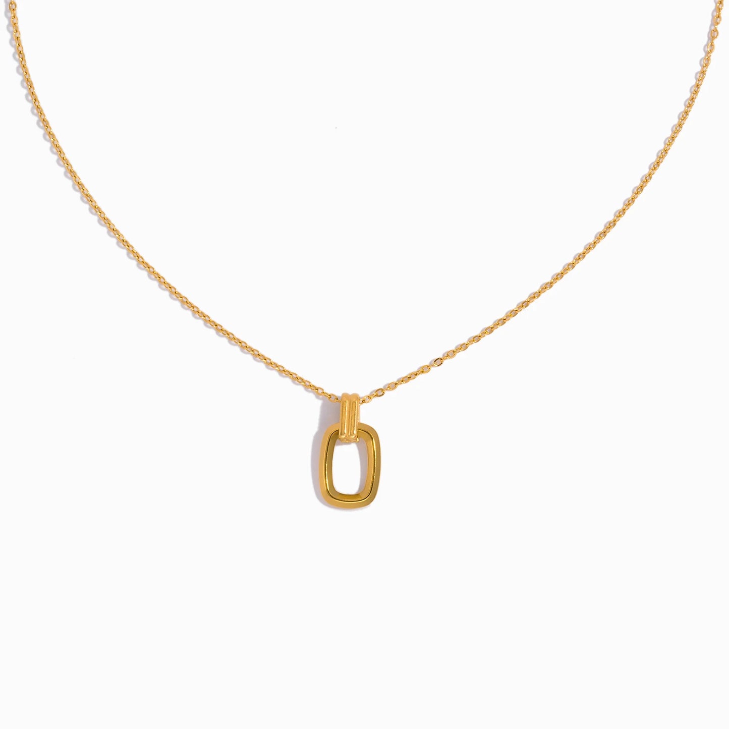 Simple Rectangular Necklace