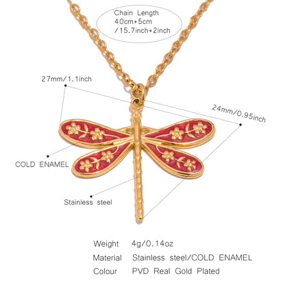 Colorful Butterfly Necklace 🦋