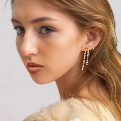 Butterfly Bow Earrings for Women
