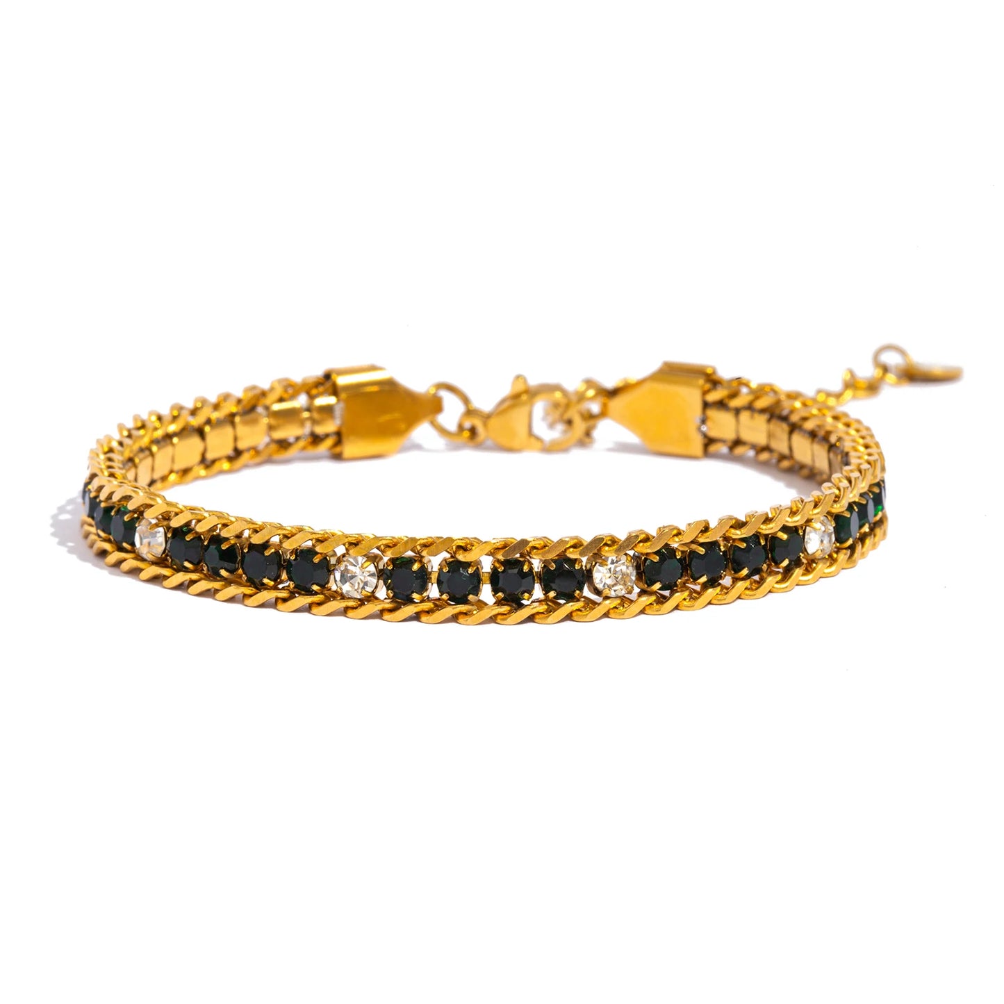Triple Row Bracelet Elegant & Hypoallergenic