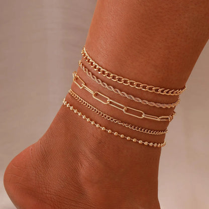 European Boho Anklet Set 🌴