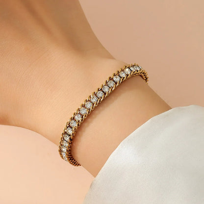 Triple Row Bracelet Elegant & Hypoallergenic