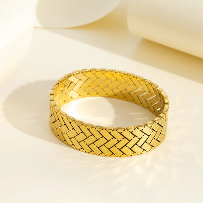 Luxury Mirror Cuff Bracelet