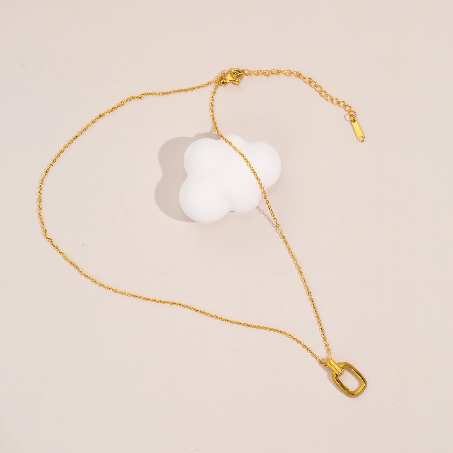 Simple Rectangular Necklace