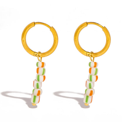 Retro Stainless Steel Earrings
