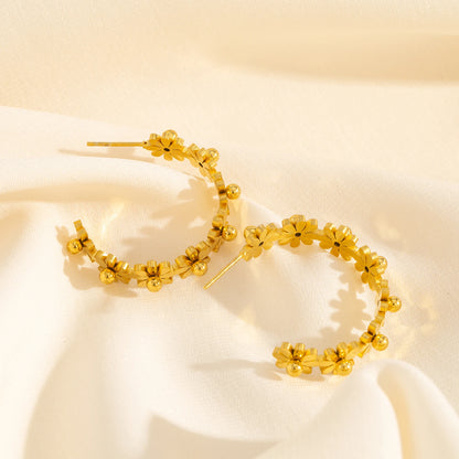 Daisy Flower Earrings for Women