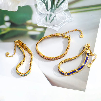 Triple Row Bracelet Elegant & Hypoallergenic