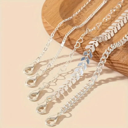 Zircon Anklet Set ✨