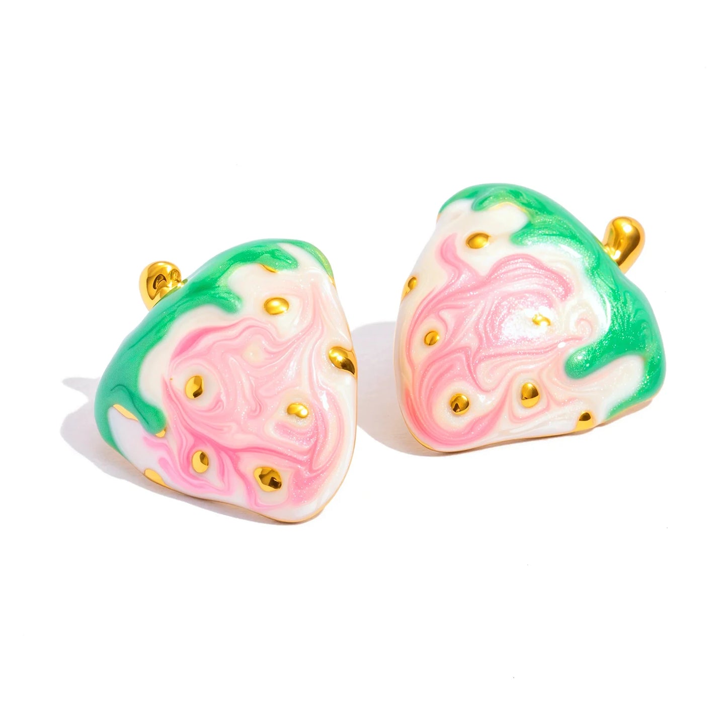 Strawberry Fruit Earrings for Women