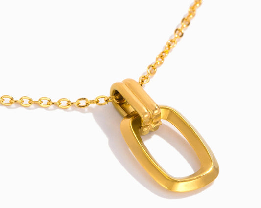Simple Rectangular Necklace